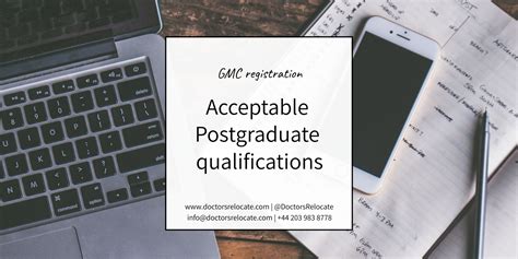 gmc accepted postgraduate qualifications.